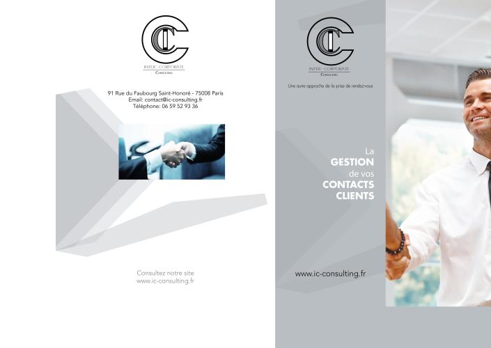 ICC , constulting - logo, plaquettes
