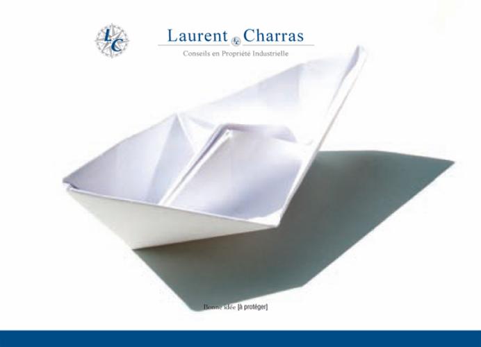 Laurent Charras , protection de brevets - charte graphique